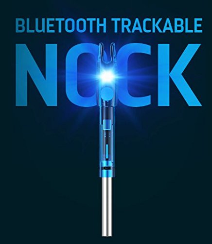 BREADCRUMB Bluetooth Trackable Technology Hunting Arrow Nock, S/GT .244/.246, 3 Pack