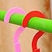 Generic Laundry Hooks Clothespins Hanging Clips Plastic Hanger Home Travel Pack of 10