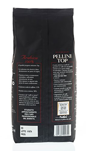 PELLINI CAFFE’ ESPRESSO TOP 100% ARABICA, 2.2 LBS WHOLEBEAN
