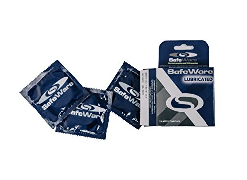 SafeWare Lubricated Condoms 12 Pack | Durable, Flexible, Silky Smooth, Comfy & Electronically Tested Latex Condoms | Enjoy Intense Intercourse, Protect Yourself & Achieve Contraception - Thumbnail 3