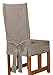 SureFit Duck Solid Dining Chair, Linen