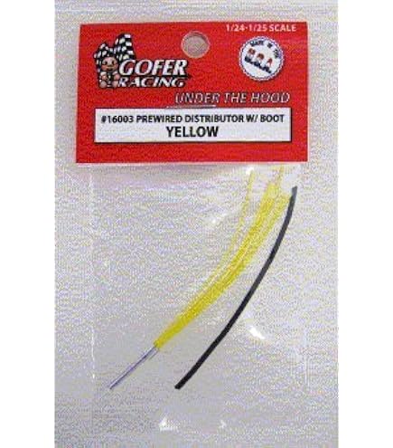 Gofer Racing Prewired Distributor with Boot - Orange Wires