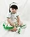 Pinky Realistic 22 Inch 55cm Soft Vinyl Reborn Baby Girl Toddler Real Looking Lifelike Newborn Doll Toddler Silicone Babies with Clothes Xmas Gift
