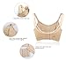 iLoveSIA Nursing Bras for Breastfeeding, Seamless Supportive Padded Bra for Pregnancy, Comfy Women Sleep Bralette for Mom Maternity Postpartum Full Coverage Black Pink Nude XL