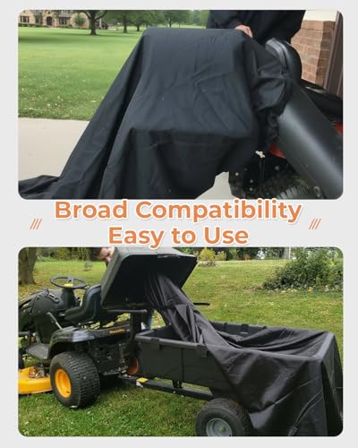 Lawn Tractor Leaf Bag 600D Heavy Duty Material 54.Cu.Ft Standard Leaf Bagger photo 12