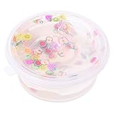 CHONE DIY Fruits Crystal Slime Clay Toy, Slime Mud Soft Squeeze Plasticine Mud Toy Gift Relief Stress For Kids Education (Fruits)