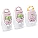 VTech BA72212PK Pink Audio Baby Monitor with up to 1,000 ft of Range, Vibrating Sound-Alert, Talk Back Intercom & Night Light Loop with 2 Parent Units