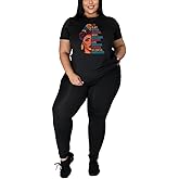 PINSV Plus Size Outfits For Women 2 Piece Sets 1x-5x