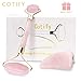 Jade Roller and Gua Sha Tools Set- Rose Quartz Face Roller- 100% Natural Jade Facial Roller Face Eye Neck Skin Rollers Massager for Anti Aging, Wrinkle,No Squeaks