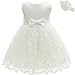 AHAHA Baby Girl Princess Wedding Dresses Baptism Christening Baby Dress