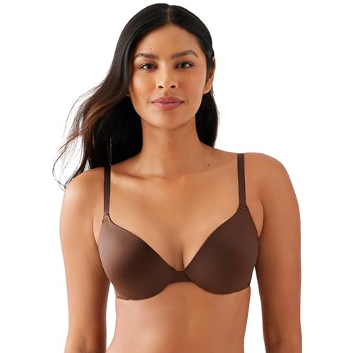 Wacoal Women’s Inner Sheen T-Shirt Bra, Chocolate Martini