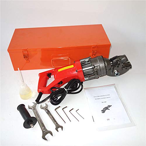 CCTI Portable Rebar Shear Cutter - Electric Hydraulic Cut Up to 18 mm Rebar, Round Bar, Chain, Bolt(Model: RS-18C)