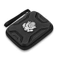 Nacuwa Passport Holder Cover, Deluxe Protective Travel Wallet Case for Men & Women [Dual Protection] (Black)