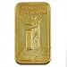 Commemorative Master Mason Symbols Gold Bar Coin for the Freemason
