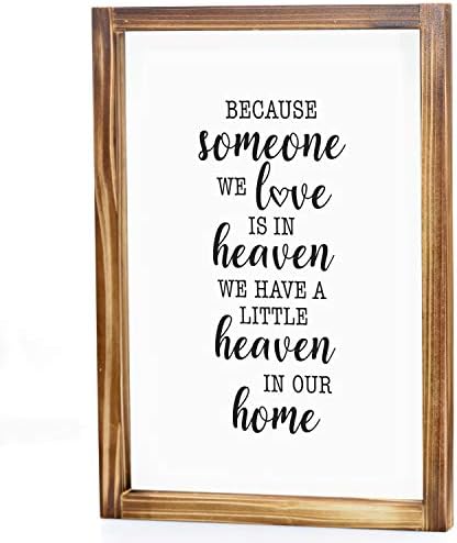 Farmhouse style wall sign with text "Worth: $19.97" in black and white color scheme.