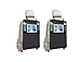 HANDIPRO Car Seat Back Reinforced Protectors - Kick Mats with Car Backseat Organizer, Luxury Car Seat Back Protectors, Waterproof Kick Guards, With Clear Touch Screen Tablet Holder (Black, 2 Pack)