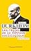 Les regles de la methode sociologique (French Edition) by E~mile Durkheim