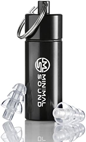 Minimal Sound - High Fidelity Earplugs - Ear Protection for Clubbing, Drummers, Musicians, DJ's and Festivals