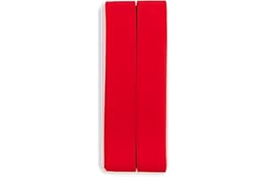 LAKESSTORY Bias Tape 3 Yds. X 7/8" Scarlet Double Fold Bias Tape Binding Tape Quilt Binding for Sewing, Seaming, Binding, Hemming, Piping, Quilting