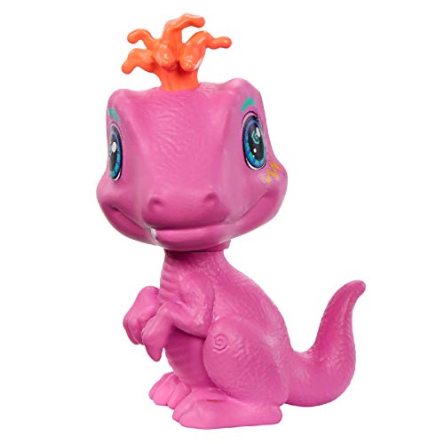 Cave Club GNL83 Emberly Puppe (25,4 cm), prähistorische Modepuppe mit Haus-Dinosaurier – Bild 5