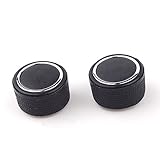 2x Car Rear Audio Radio Music Control Knobs for Escalade Enclave Tahoe Chevrolet GMC