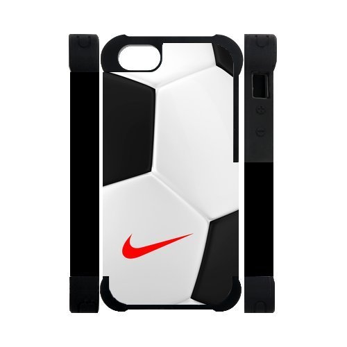 Soccer Ball Nike Just Do It iPhone 5 5S Perfect Color Match Cover Case for Fans