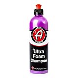 Adam's Ultra Foam Shampoo 16oz - Our Most Sudsy Car Shampoo Formula Ever - pH Neutral Formula for Safe, Spot Free Cleaning - Ultra Slick Formula That Wont Scratch or Leave Water Spots