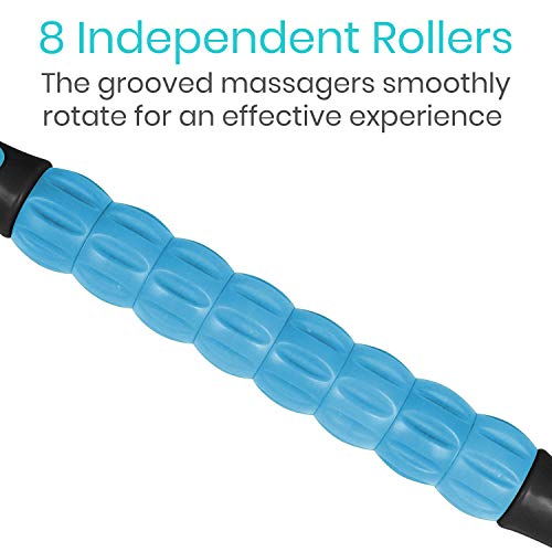 Vive Massage Stick Roller for Muscle, Back, Legs Deep Tissue Body Fascia Massager for