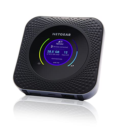 NETGEAR-Nighthawk-Router-4G-Sim-MR1100-Velocidad-hasta-1-Gbps-Conecta-hasta-20-Dispositivos-wifi-Portatil-4G-con-cualquier-SIM