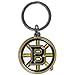 NHL Siskiyou Sports Fan Shop Boston Bruins Chrome & Enameled Key Chain One Size Team Colors