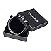 ANUIMOAR Men Genuine Leather Bracelet Stainless Buckle Multi-layer Braided Black Wrist Cuff Fashion Bangle8