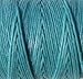 Turquoise Waxed Irish Linen. Sold per 10 yards of 2-ply