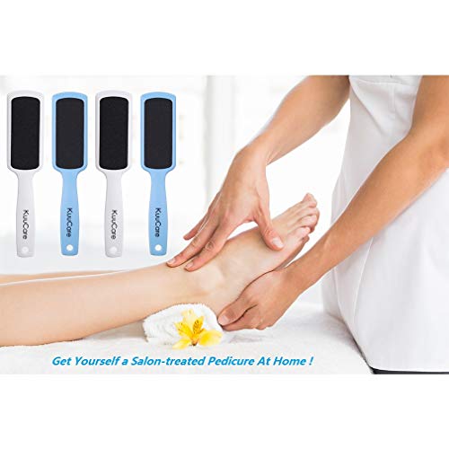 Foot File Foot Callus Remover, Double-Sided Colossal Pedicure Foot RASP, Dead Skin Exfoliator for Feet (Pack of 4) - Thumbnail 6