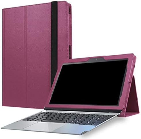 TabletHutBox Slim Light Smart Cover Case for Lenovo Miix 320 Miix320 Miix 320-10ICR (Purple)