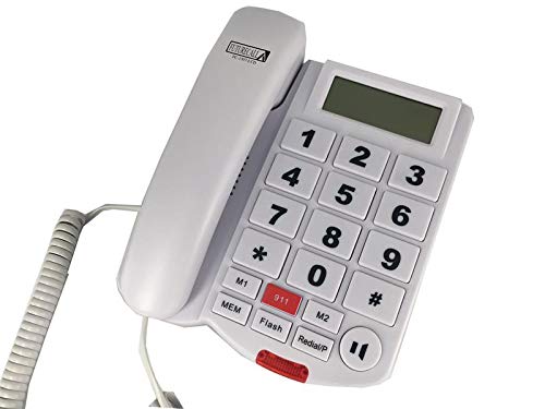 Future Call FC-1507-LCD Big Button Caller ID Phone with 2 Way Speakerphone and 40db Handset Volume