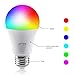 Smart Light Bulb, WiFi Smart Led Bulbs Dimmable Multicolored RGB, No Hub Required, Works with Amazon Echo Alexa and Google Home (7W 600LM) (1 Pack)