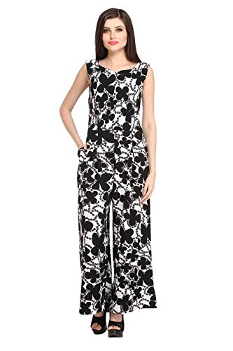 glamfab presents women's jumpsuit black