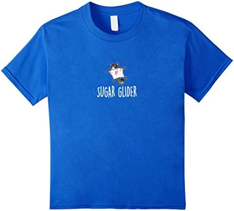Kids Sugar Glider T-shirt Funny Icon Pet Love Tee 12 Royal Blue