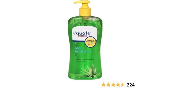 equate aloe vera lotion