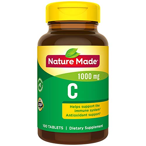 Nature Made Vitamin C Tablet, 1000 mg, 100 Count