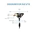 BETAFPV A01 VTX 5.8GHz 40CH 0/25/200mW Switchable VTX Raceband NTSC/PAL RG178 Antenna for FPV Racing Drone Micro Quadcopter