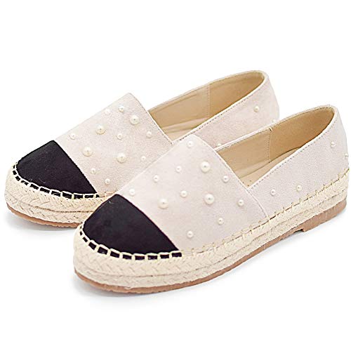 espadrilles with pearls
