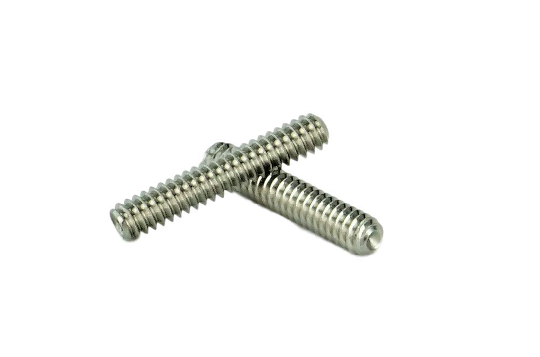 Stainless 4-40 x 5/8" (1/4" to 1" Available) Socket Set Screws Cup Point, Stainless Steel 50 Qty W/Hex Key Wrench (4-40 x 5/8")