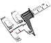 DreamStitch 820677096 Snap On Adjustable Guide Presser Foot for Pfaff IDT System Sewing Machine -DL-EM-820677096