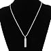 Stainless Steel Unisex Pill Case Ash Holder Cylinder Cremation Urn Pendant Chain Necklace