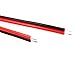 AFUNTA New 10pack 10 inch(30cm) 2.1 x 5.5mm DC Power Pigtail Female + 2.1 x 5.5mm DC Power Pigtail Male