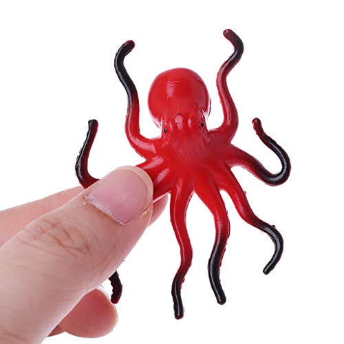 Shoresu Model for Kids, 24Pieces Ocean Animals Figure Dolphin Turtle Whale Model Toys Sea Creatures - Thumbnail 4