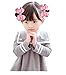 JOYOYO 40Pcs Boutique Grosgrain Ribbon Hair Bows Pigtail Holders Elastic Ties Hair Bands For Girls Schoolgirls Teens Gifts In Pairs