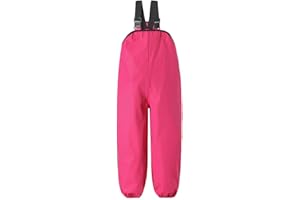 Reima Lammikko Kids Waterproof Suspender Rain Pant Lightweight Windproof Outdoor Rain Bib