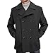 BGSD Men's 'Mark' Classic Wool Blend Pea Coat